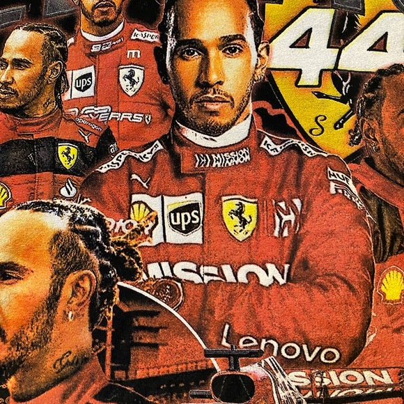 Lewis Hamilton T Shirt - Picture 3 of 5